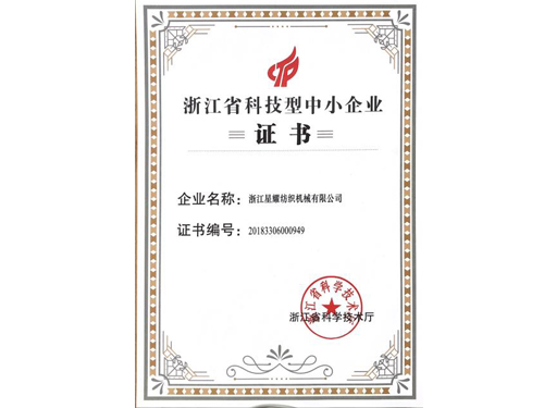 浙江省科技型中小企业
